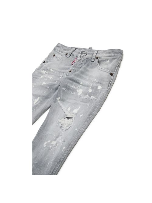 Pantalone, bambina, logato. DSQUARED2 | DQ0239 D0ABTDQ03